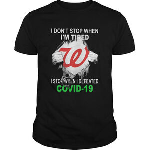 Washington Nationals I Dont Stop When Im Tired I Stop Shirt